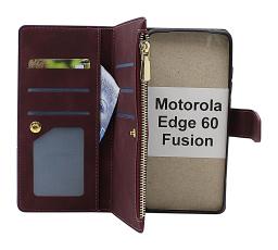 XL Motorola Edge 60 / 60 Fusion Lyx Plånboksfodral