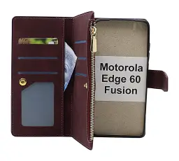 XL Motorola Edge 60 / 60 Fusion Lyx Plånboksfodral