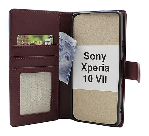 Skimblocker Sony Xperia 10 VII Magnet Plånboksfodral