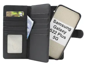 Skimblocker Samsung Galaxy S22 Plus 5G XL Magnet Plånboksfodral