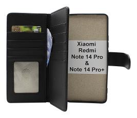 Skimblocker Xiaomi Redmi Note 14 Pro / 14 Pro+ XL Plånboksfodral