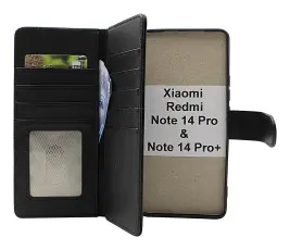 Skimblocker Xiaomi Redmi Note 14 Pro / 14 Pro+ XL Plånboksfodral