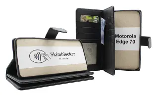 Skimblocker Motorola Edge 70 XL Pl&aring;nboksfodral