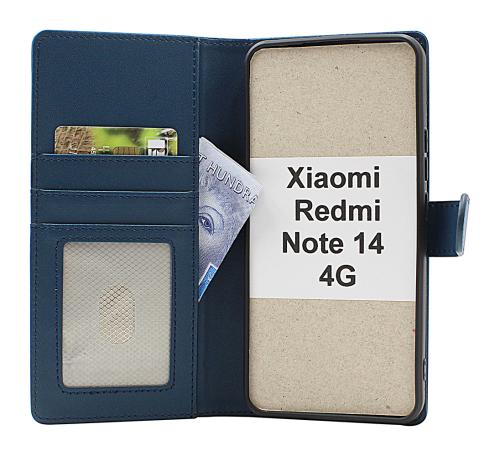 CoverinSkimblocker Xiaomi Redmi Note 14 4G Plånboksfodral