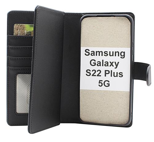 Skimblocker Samsung Galaxy S22 Plus 5G XL Magnet Plånboksfodral