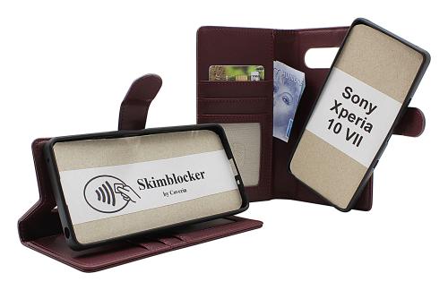 Skimblocker Sony Xperia 10 VII Magnet Plånboksfodral