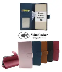 Skimblocker Xiaomi Redmi Note 14 4G Plånboksfodral