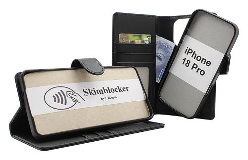 Skimblocker iPhone 18 Pro Magnet Plånboksfodral
