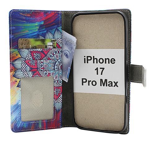 Skimblocker iPhone 17 Pro Max Magnet Plånboksfodral Design