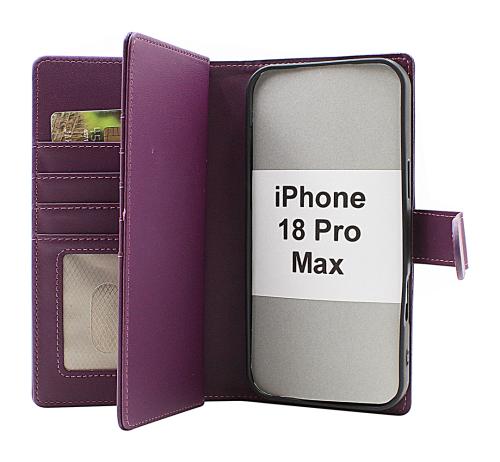 Skimblocker iPhone 18 Pro Max XL Plånboksfodral