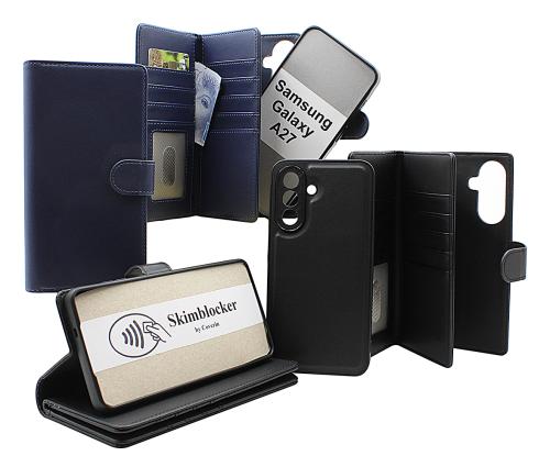 Skimblocker Samsung Galaxy A27 XL Magnet Plånboksfodral