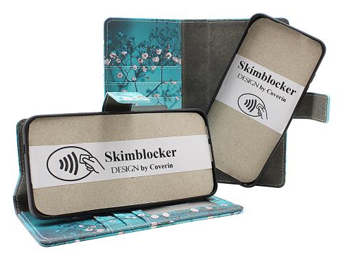 Skimblocker iPhone 13 / 14 Magnet Plånboksfodral Design