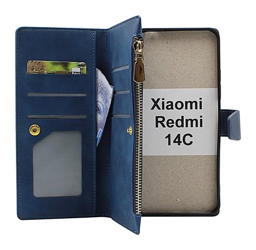 billigamobilskydd.seXL Xiaomi Redmi 14C Lyx Plånboksfodral