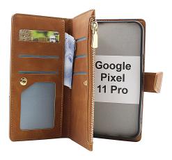 XL Google Pixel 11 / 11 Pro Lyx Pl&aring;nboksfodral