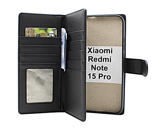 Skimblocker Xiaomi Redmi Note 15 Pro, XL Magnet Plånboksfodral