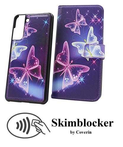 CoverinSkimblocker Magnet Designwallet Samsung Galaxy S21 FE 5G