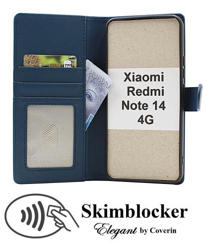CoverinSkimblocker Xiaomi Redmi Note 14 4G Plånboksfodral