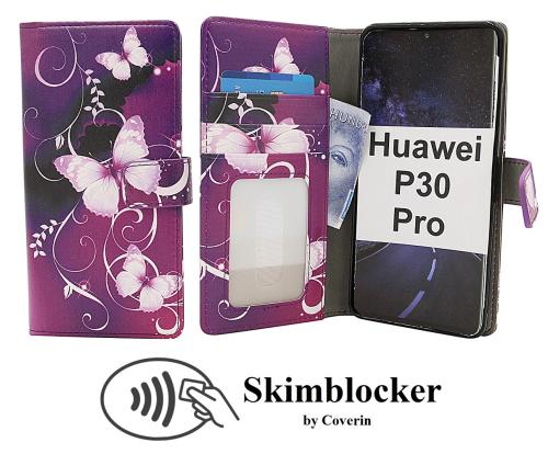 CoverinSkimblocker Magnet Designwallet Huawei P30 Pro (VOG-L29)