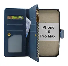 XL iPhone 16 Pro Max Lyx Pl&aring;nboksfodral