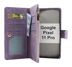 XL Google Pixel 11 / 11 Pro Lyx Pl&aring;nboksfodral