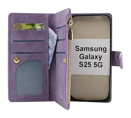 XL Samsung Galaxy S25 Lyx Pl&aring;nboksfodral