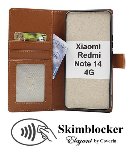 CoverinSkimblocker Xiaomi Redmi Note 14 4G Plånboksfodral