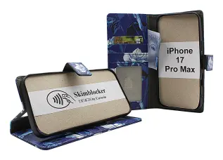 Skimblocker iPhone 17 Pro Max Plånboksfodral Design