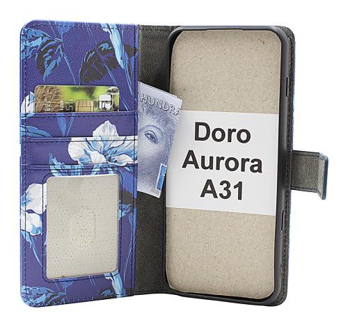 Skimblocker Doro Aurora A31 Plånboksfodral Design