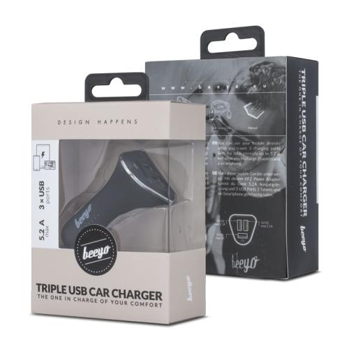 HocoTriple USB billaddare