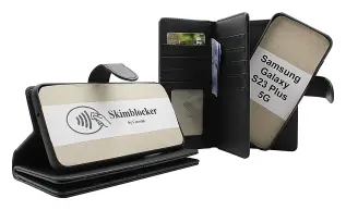 Skimblocker Samsung Galaxy S23 Plus 5G XL Magnet Pl&aring;nboksfodral