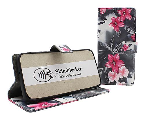Skimblocker Samsung Galaxy A16 / A16 5G Magnet Plånboksfodral Design