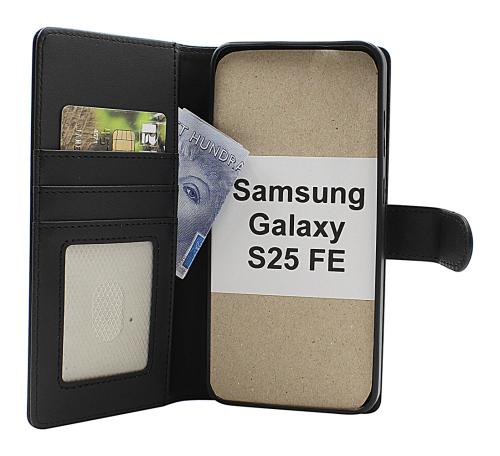 Skimblocker Samsung Galaxy S25 FE Magnet Plånboksfodral