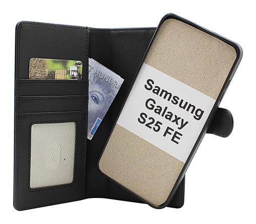 Skimblocker Samsung Galaxy S25 FE Magnet Plånboksfodral