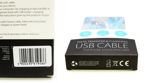 Laddning & datakabel iPhone & iPad