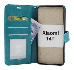 Crazy Horse Xiaomi 14T 5G Plånboksfodral