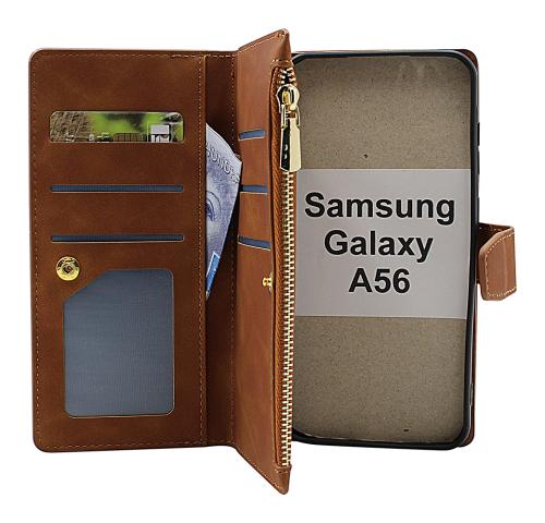 XL Samsung Galaxy A56 Lyx Plånboksfodral