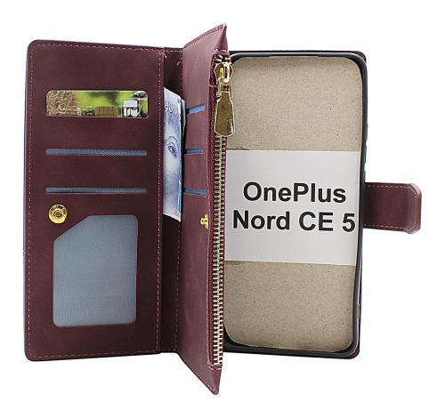 XL OnePlus Nord CE5 (CPH2719) Lyx Plånboksfodral