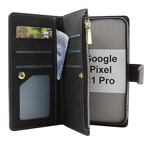 XL Google Pixel 11 / 11 Pro Lyx Plånboksfodral