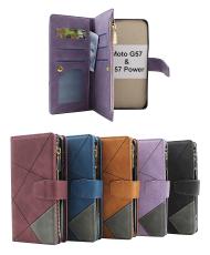 XL Motorola Moto G57 / G57 Power Lyx Pl&aring;nboksfodral