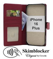 Skimblocker iPhone 16 Plus Pl&aring;nboksfodral
