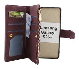 XL Samsung Galaxy S26+ Lyx Pl&aring;nboksfodral