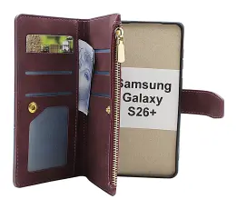 XL Samsung Galaxy S26+ Lyx Pl&aring;nboksfodral