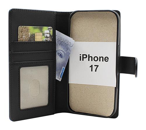 Skimblocker iPhone 17 Magnet Plånboksfodral