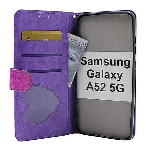 billigamobilskydd.seStandcase Glitter Wallet Samsung Galaxy A52 5G (A525F / A526B)
