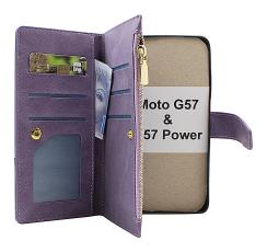 XL Motorola Moto G57 / G57 Power Lyx Pl&aring;nboksfodral