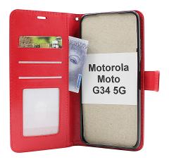billigamobilskydd.seCrazy Horse Wallet Motorola Moto G34 5G