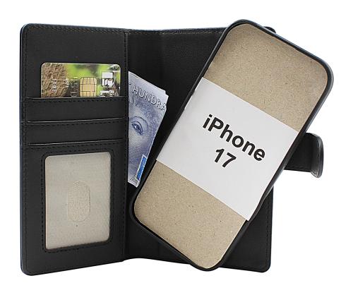 Skimblocker iPhone 17 Magnet Plånboksfodral