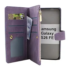 XL Samsung Galaxy S26 FE Lyx Pl&aring;nboksfodral