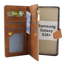XL Samsung Galaxy S26+ Lyx Pl&aring;nboksfodral