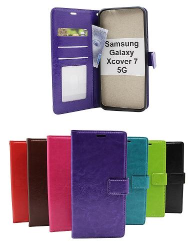 billigamobilskydd.seCrazy Horse Wallet Samsung Galaxy Xcover7 5G (SM-G556B)